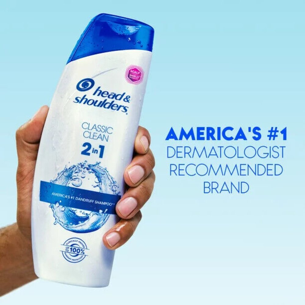 Head & Shoulders Classic Clean 2-in-1 Anti-Dandruff SHAMPOO + CONDITIONER 13.5
